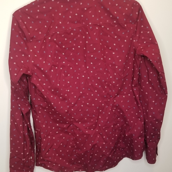 Eddie Bauer Red Button Up - Picture 5 of 5